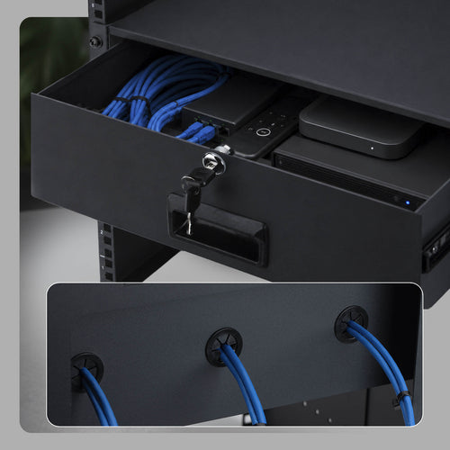 StarTech.com 3U-RACK-MOUNT-DRAWER rack accessory