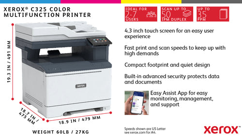 Xerox C325_DNI multifunction printer