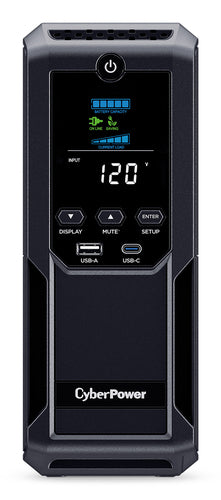 CyberPower LCD Intelligent uninterruptible power supply (UPS)