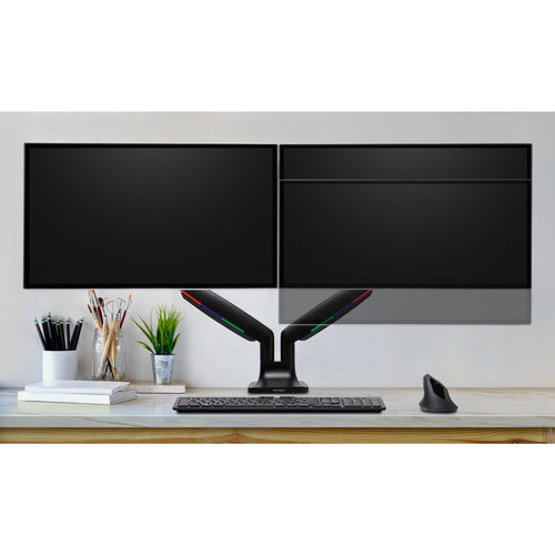 Dual Monitor Arm Mount Height-Adjustable SmartFit Kensington