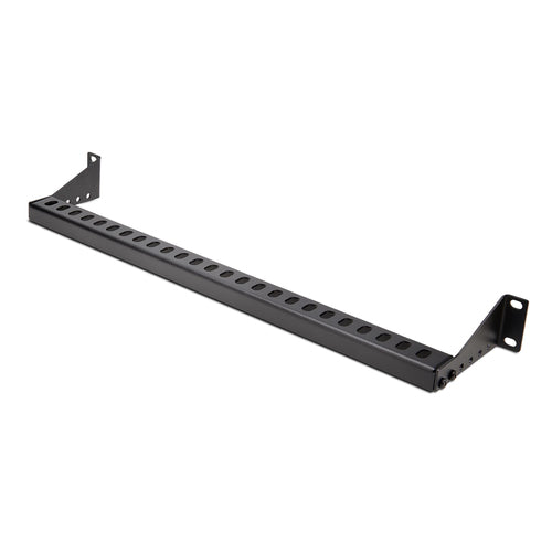 StarTech 12S Cable Lacing Bar Rack Accessory Black Steel