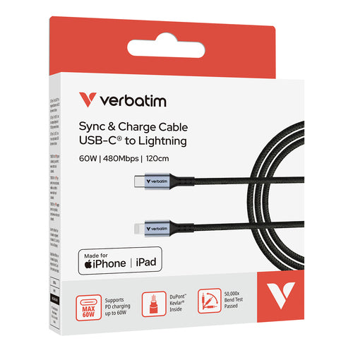 Verbatim 31844 lightning cable