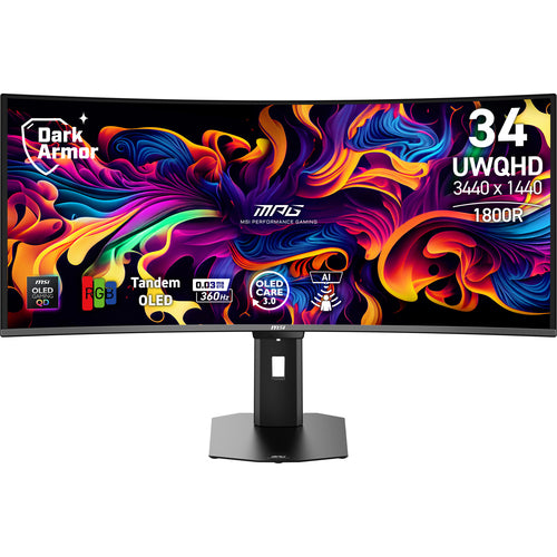 MSI MPG 341CQR QD-OLED X36 computer monitor