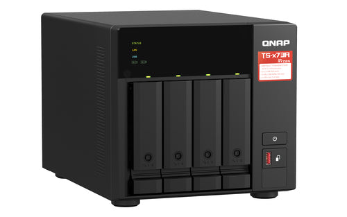 NAS QNAP TS-473A Ryzen Embedded V1500B 8GB DDR4 Tower - TS-473A-8G