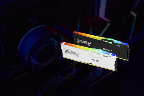 Memory Module Kingston FURY Beast 64GB DDR5 6000MT/s CL30 DIMM RGB - KF560C30BWEAK2-64