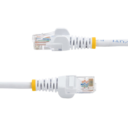 StarTech.com 15 ft White Snagless Category 5e (350 MHz) UTP Patch Cable networking cable