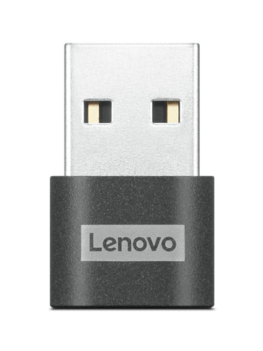 USB-C to USB-A Gender Changer Adapter Black Lenovo