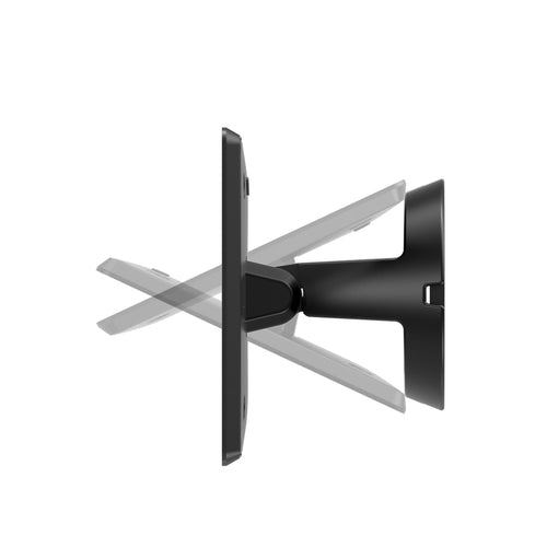 VESA Tilting Wall Mount Monitor Stand 27 Inch Black Compulocks