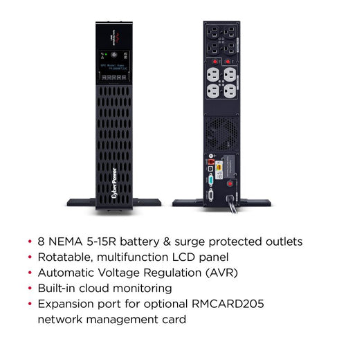 CyberPower PR1000RT2UC uninterruptible power supply (UPS)