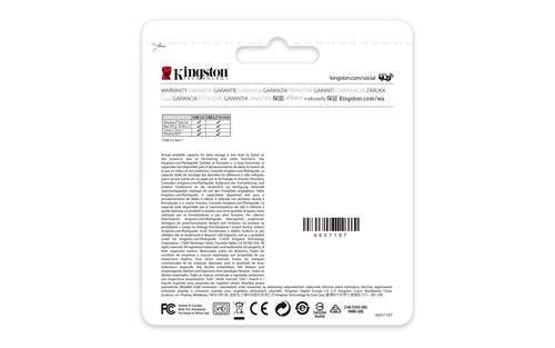 USB Flash Drive Kingston DataTraveler Kyson 64GB 200MB/s USB Type-A Capless - DTKN/64GB