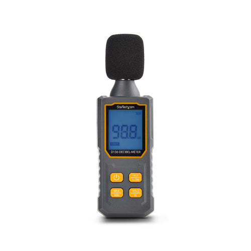 Sound Level Meter StarTech.com D130 30-130dBA Large LCD Digital - D130-DECIBEL-METER