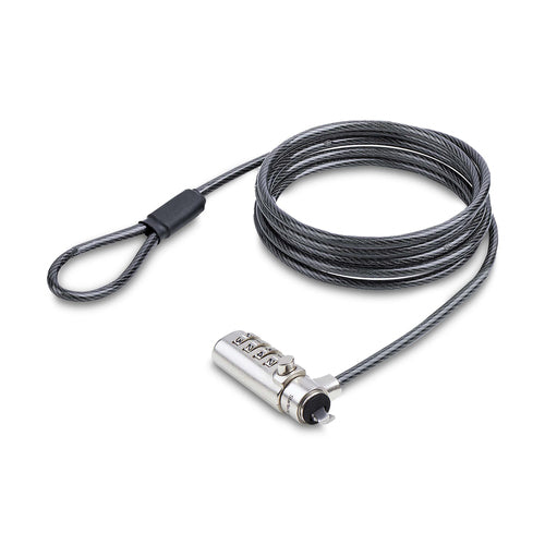 Cable Lock StarTech.com SNBLC4D-LAPTOP-LOCK 5ft (1.5m) Cut-Resistant Steel Combo Lock - SNBLC4D-LAPTOP-LOCK