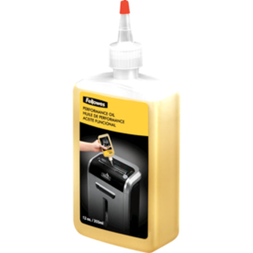 Shredder Oil Lubricant for Fellowes Shredders 0.35L Yellow