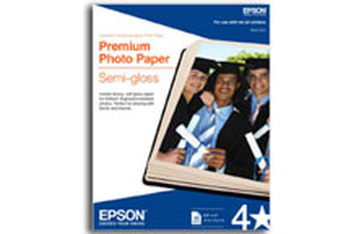 Epson Premium Photo Paper Semi-gloss 4" x 6" 40 Sheets - 251 g/m²