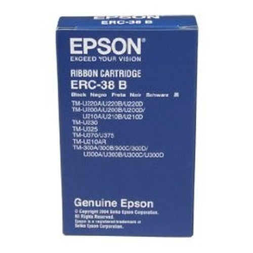 Printer Ribbon Epson Black Fabric TMU/TM/IT High-Quality Compatible
