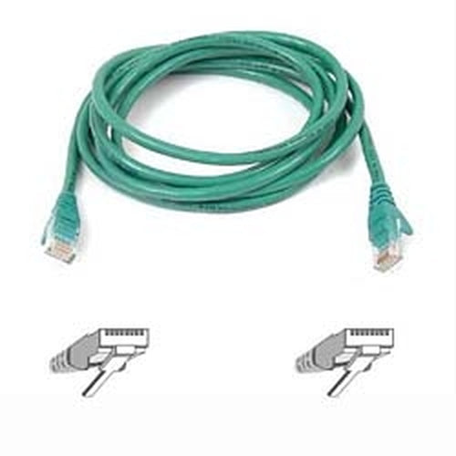 Belkin CAT6 Snagless Patch Cable 1ft. Green networking cable