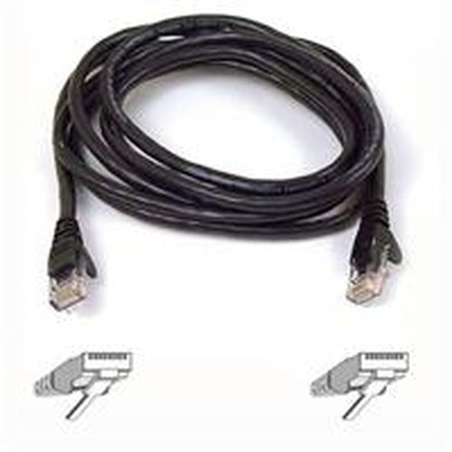 Cat5E Patch Cable Belkin 25ft 1x RJ-45 Black Networking