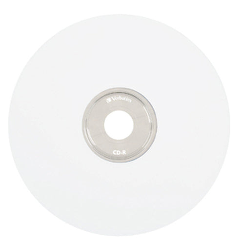 CD-R Verbatim 80MIN 700MB 52X White Thermal Printable 100pk