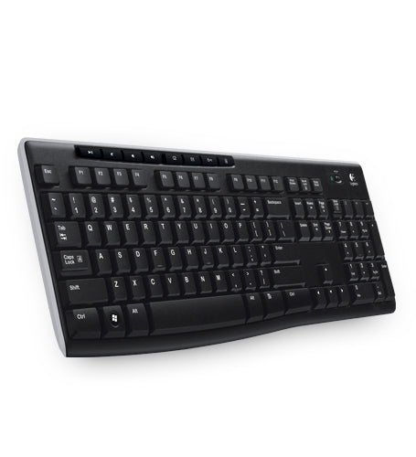 Wireless Keyboard Logitech K270 Full-size RF Wireless QWERTZ Black - 920-003741