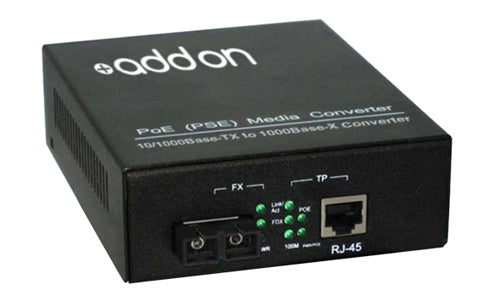 AddOn Networks 1000BTX-1000BSX network media converter