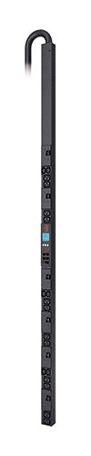 APC AP8866 Metered Power Distribution Unit - 18 AC Outlets, 2U Black PDU