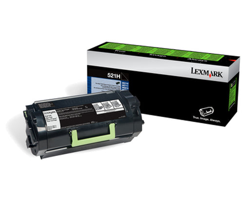 Toner Cartridge Lexmark 521H Black High-Volume Printing 1 pc