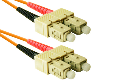 eNet Components SC/SC, MMF, 50/125, 2m InfiniBand/fibre optic cable