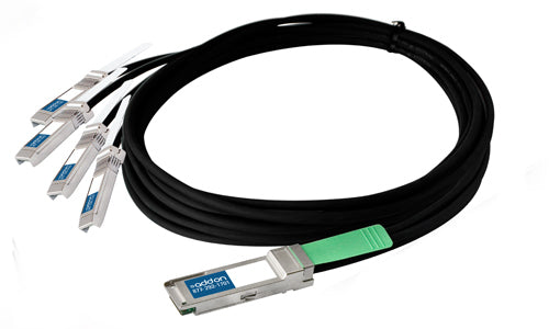 AddOn Networks QSFP+/4xSFP+, 4m InfiniBand/fibre optic cable