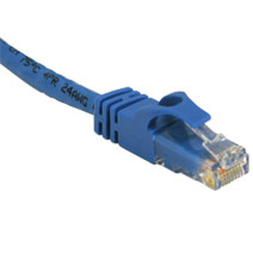 C2G 5ft Cat6 550MHz Snagless Patch Cable Blue networking cable