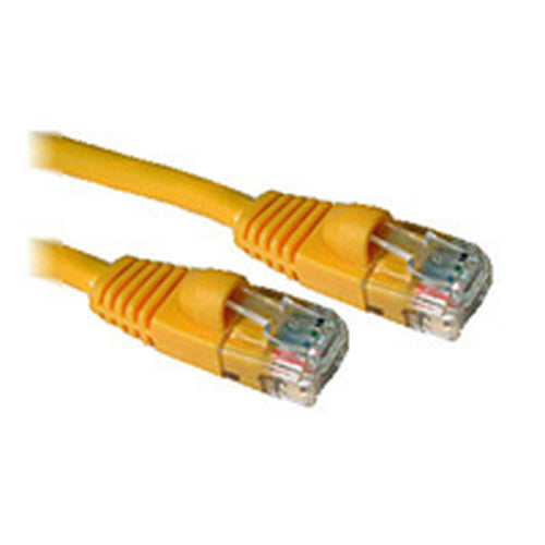 C2G 50ft Cat5E 350MHz Snagless Patch Cable Yellow networking cable