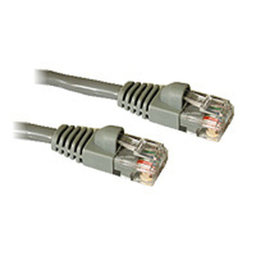 C2G 100ft Cat5E 350MHz Snagless Patch Cable Gray networking cable