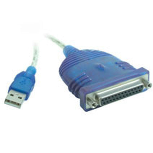C2G USB to DB25 IEEE-1284 Parallel Printer Adapter Cable 6ft