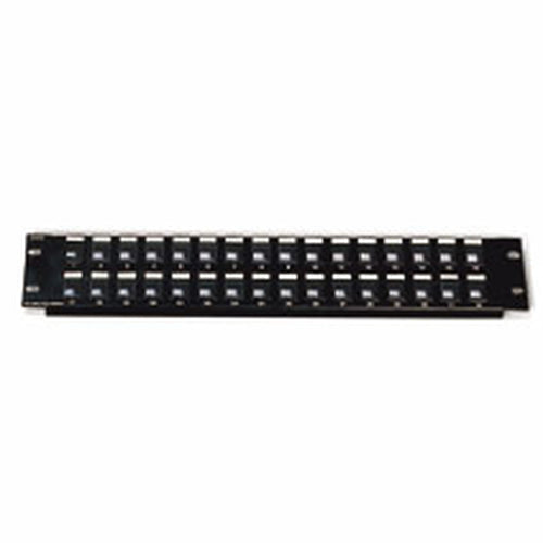 C2G Blank Keystone/Multimedia Patch Panel 24-Port
