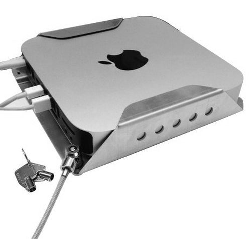 Compulocks Mac Mini Sicherheits Halterung Silber Metallhalter