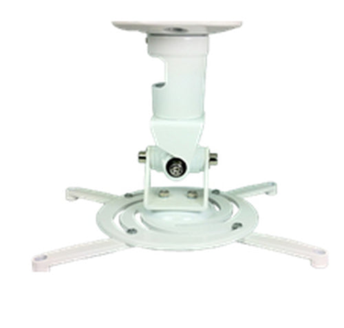 Ceiling Mount for Projector White Cast Aluminium 180° 360° Rotation