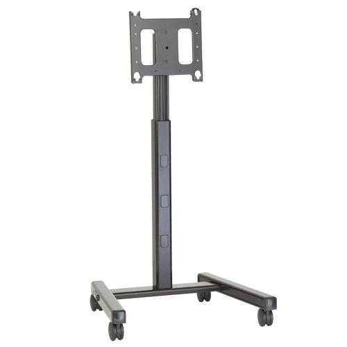 Chief PFCUB-G Multimedia Cart - 42" Flat Panel, Black/Silver, Heavy-Duty