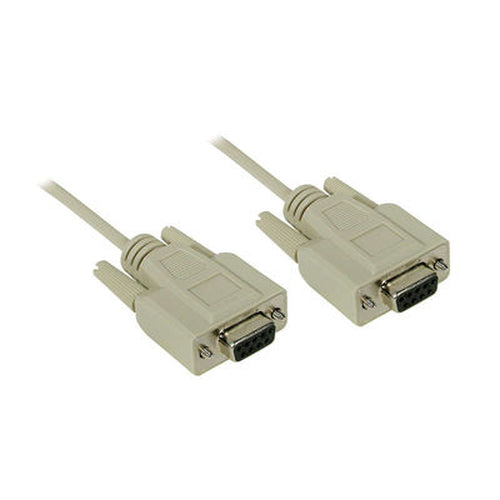 C2G 10ft DB9 F/F Null Modem Cable serial cable