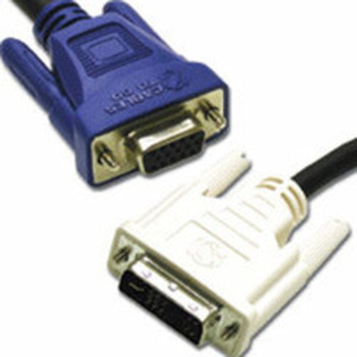 C2G 3m DVI-A Male to HD15 VGA Male Analog Video Cable