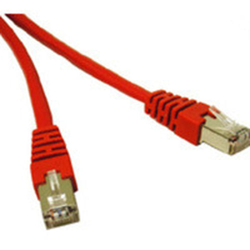 C2G Cat5e STP, 1 x RJ-45, 1 x RJ-45, 25ft, Red networking cable