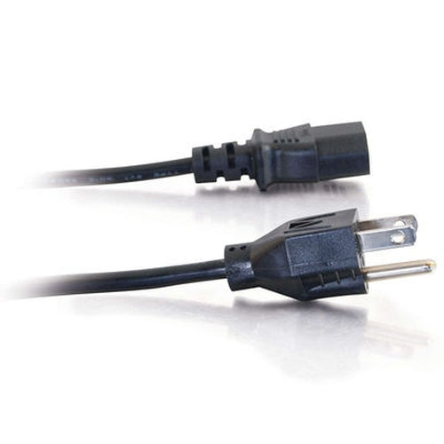 C2G 2ft Universal 16 AWG Power Cord (IEC320C13 -> NEMA 5-15P)