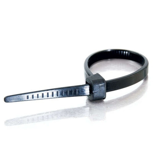 C2G 6in Cable Ties - Black 100pk cable tie