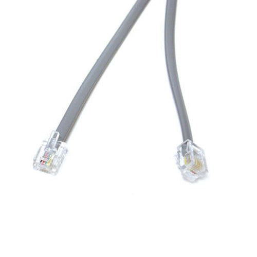 C2G 14ft RJ11 Modular Telephone Cable