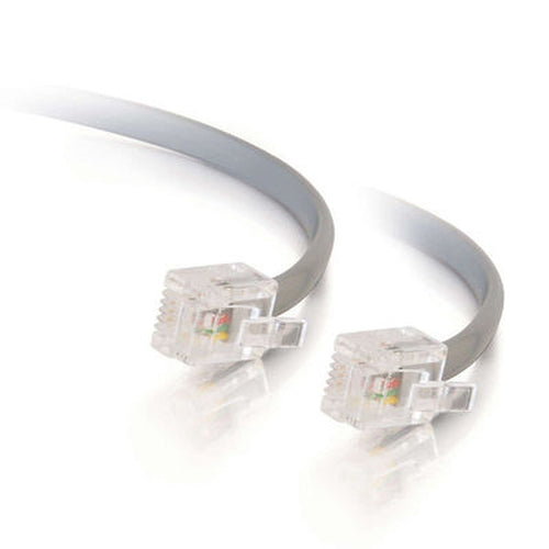 C2G 14ft RJ12 6p6c Modular Cable Straight networking cable