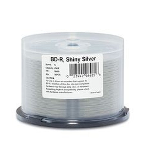 BD-R 25GB Verbatim Blank Blu-ray Discs 6X Speed Pack of 50