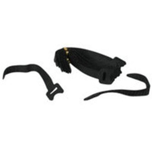 C2G 6in Hook and Loop Cable Management Straps - 12pk Black cable tie