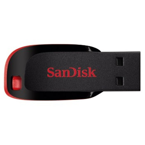 USB Flash Drive SanDisk Cruzer Blade 64GB USB 2.0 Type-A Capless - SDCZ50-064G-B35