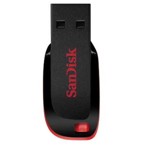 USB Flash Drive SanDisk Cruzer Blade 64GB USB 2.0 Type-A Capless - SDCZ50-064G-B35
