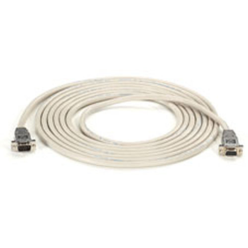 DB9 Serial Cable 3m Male to Male Black Box White