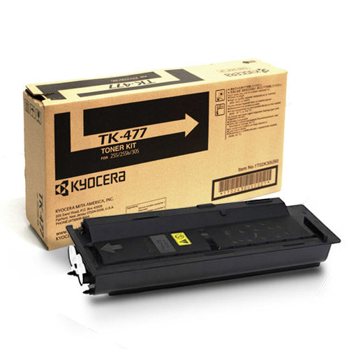 Kyocera TK-477 Toner Cartridge, Black, 15000 Pages, High-Yield