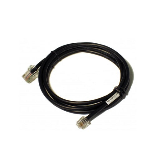 RJ-12/RJ-45 Black Male/Male Parallel Cable 1.5m